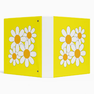 Bright and Bold Daisy Binder