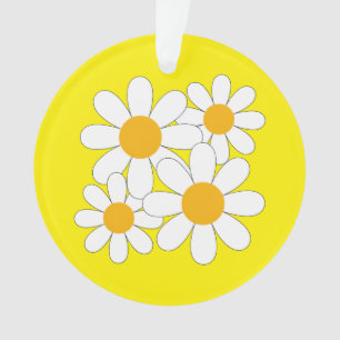 Bright and Bold Daisy Ornament