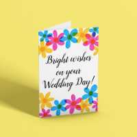 Bright and Bold Hippie Flowers Spring Wedding