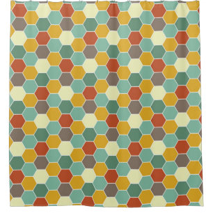 Bright and Bold Honeycomb Pattern