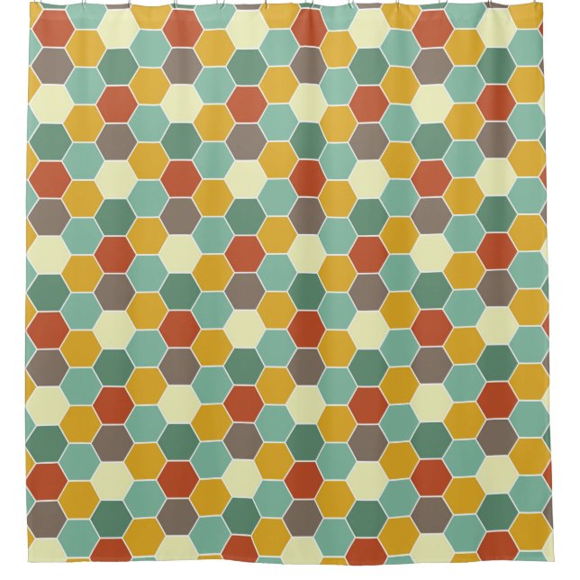 Bright and Bold Honeycomb Pattern (Front)