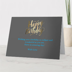 Bright and cheerful birthday card