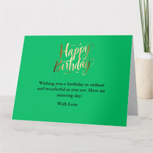 Bright and cheerful birthday card