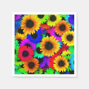 Bright and Cheerful Sunflowers Napkin