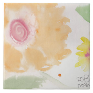 Bright and Cheery Ceramic Tile