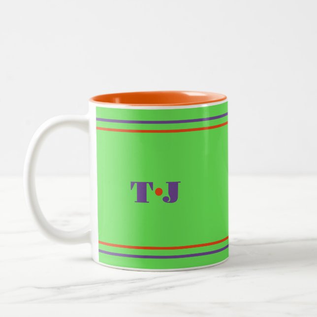 Bright and Colourful Coffee Mug (Left)
