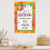 Bright and Colourful Fiesta Baby Shower