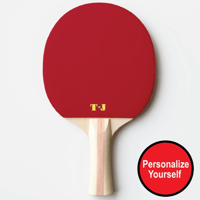 Bright and Colourful Ping Pong Paddle (Creator Uploaded)