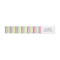 Bright and Colourful Stripes Pattern