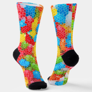 Bright and Colourful Unique Pattern Socks