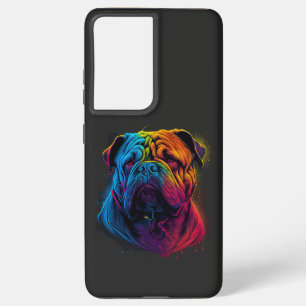 Bright and Fluffy Chinese Shar Pei dog, Shar-Pei Samsung Galaxy Case