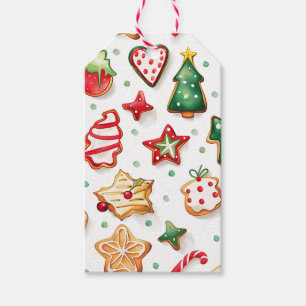 Bright and Joyful Holiday Cookies Gift Tags