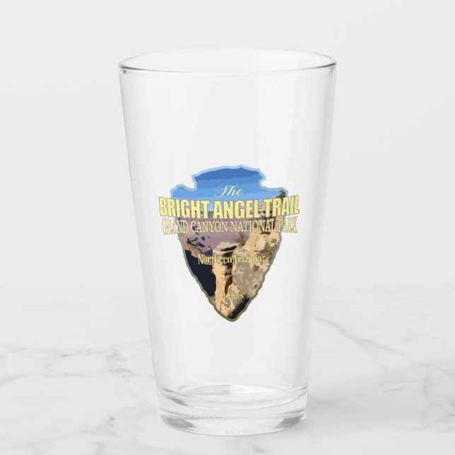 Bright Angel (arrowhead) Glass (Front)