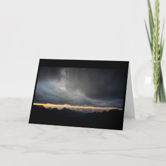 Bright Angel Storm Greeting Card