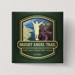 Bright Angel Trail (B) 2 Inch Square Button