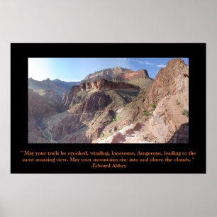 Bright Angel (With Quote) Poster