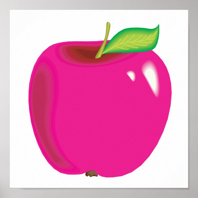 bright apple poster (Front)