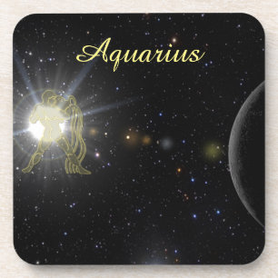 Bright Aquarius Coaster