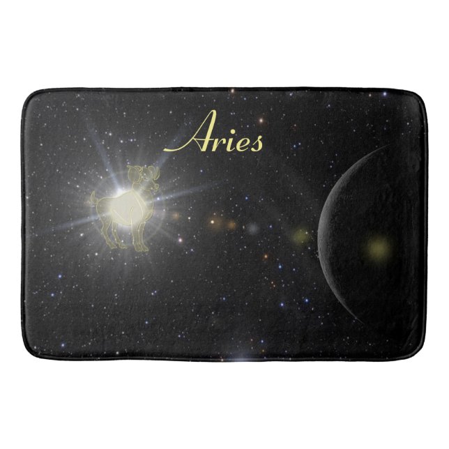 Bright Aries Bath Mat (Front)