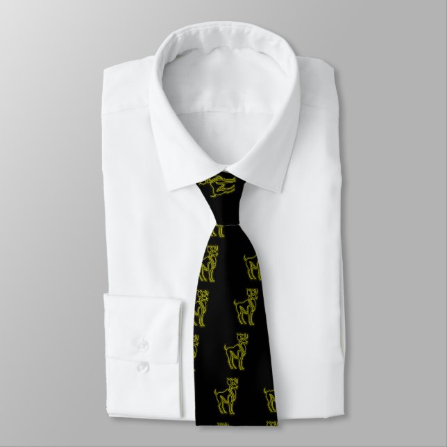 Bright Aries Tie (Tied)