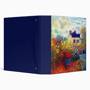 bright artists garden binder