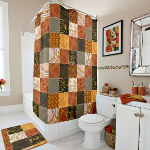 Bright autumn patchwork