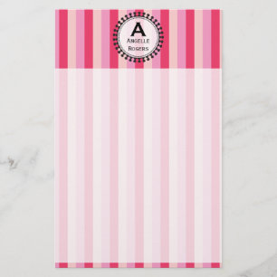 Bright Awnings Pink Stationery