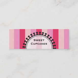 Bright Awnings Skinny Pink Business Cards