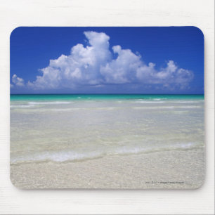 Bright beach mouse pad