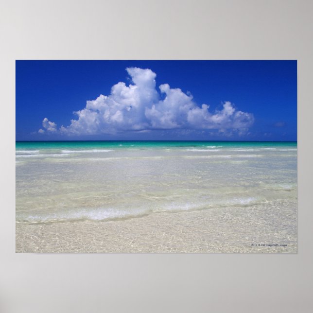 Bright beach poster (Front)