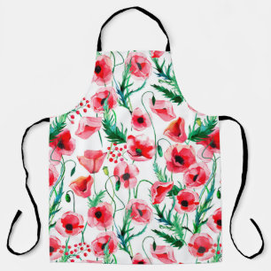 Bright beautiful wonderful summer autumn herbal fl apron