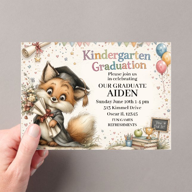 Bright Beginnings Celebration Acrylic Invitations (Insitu (Handheld))