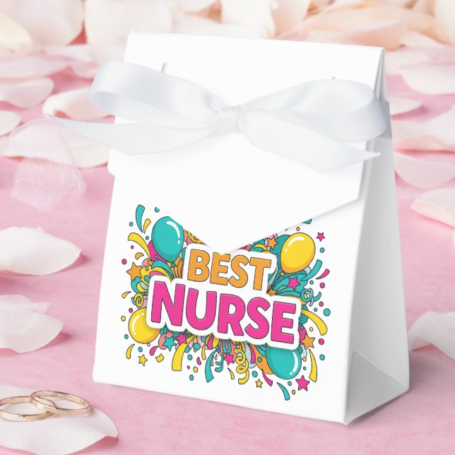 Bright Best Nurse Favour Box (Wedding)