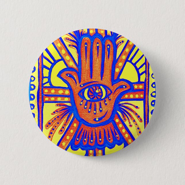 Bright Blessings 2 Inch Round Button (Front)