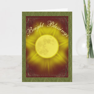 Bright Blessings Holiday Card