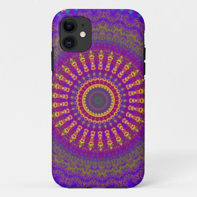 Bright Blessings Mandala iPhone 5 Cover (Back)