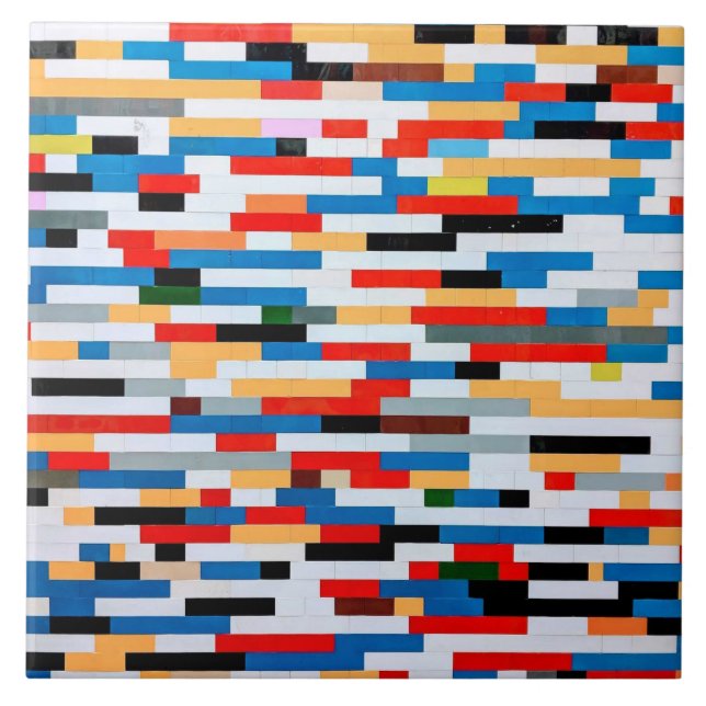 Bright Block Pattern Tile (Front)