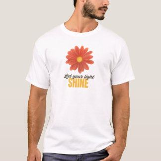 Bright Bloom – Uplifting Floral Quote Art T-Shirt