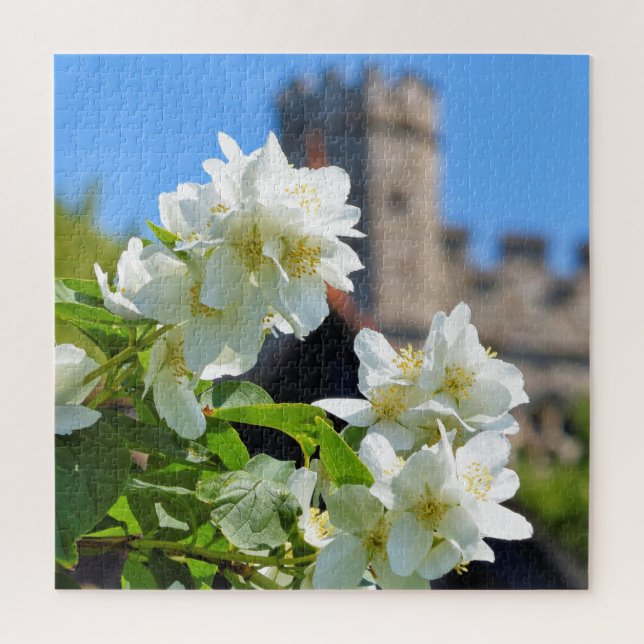 Bright Blooms of Summer in London - 20x20 - 676 pc Jigsaw Puzzle (Vertical)