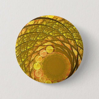 Bright Blossom Moon 2 Inch Round Button