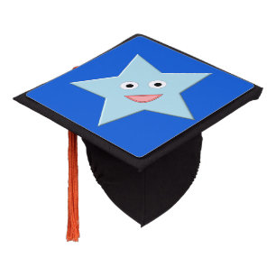 Bright Blue Celebration Star Topper