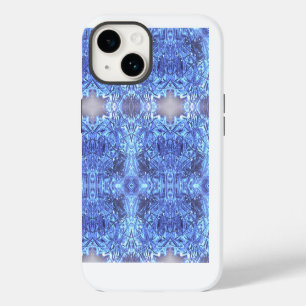 Bright Blue Crystals  iPhone 14 Case