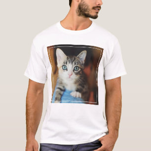 Bright Blue Eyed Kitten T-Shirt