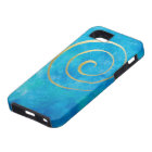 Bright Blue Infinity Golden Spiral Philip Bowman