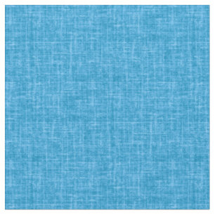 Bright Blue Linen Fabric