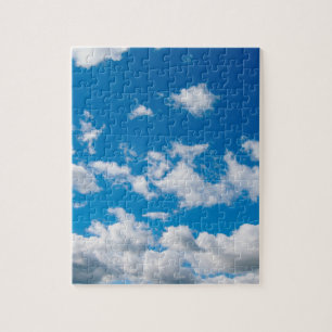 Bright Blue Sky Jigsaw Puzzle