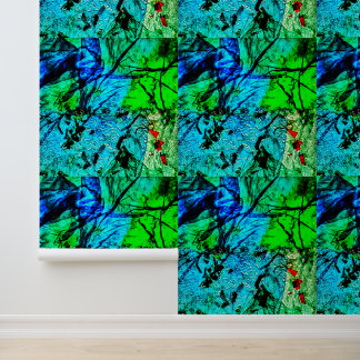 Bright blue texture Wallpaper,Dazzling fresh blue  Wallpaper