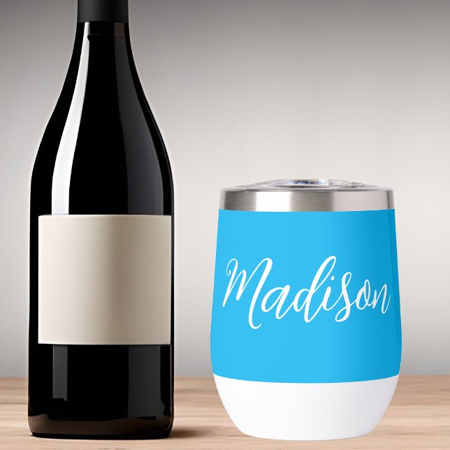 Bright Blue Trendy Customizable Name (Creator Uploaded)