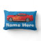 Bright Blue with Red Sports Car Flames Kids Boys