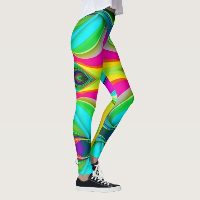 Bright Bold and Fun Leggings (Right)
